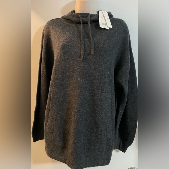 Vince Raglan Sleeve Cashmere Hoodie sweater Sz.XS Oversized fit - Picture 2 of 5
